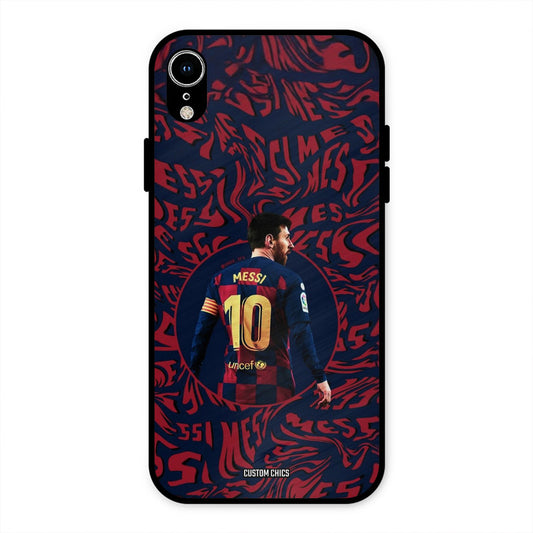 Comic Messi iPhone XR Mobile Back Cover - Sports PrintShield Case