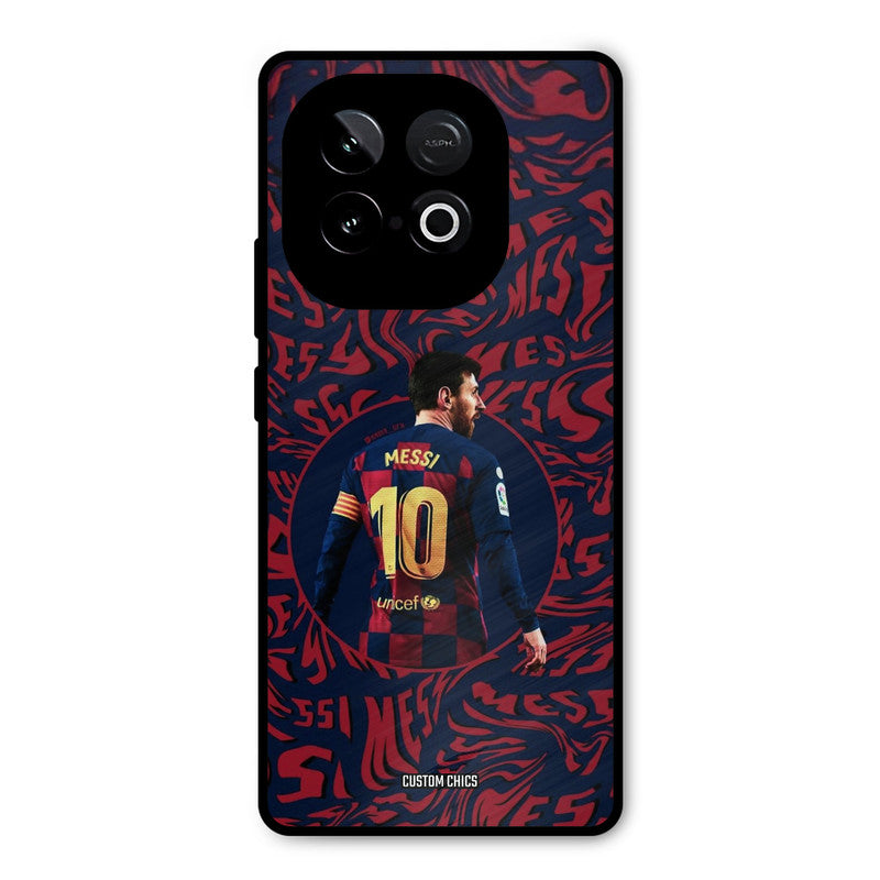 Comic Messi iQOO Neo 10 Mobile Back Cover - Sports PrintShield Case