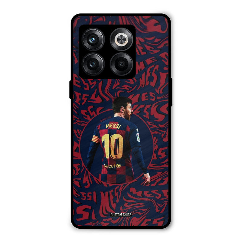 Comic Messi Oneplus 10T Mobile Back Cover - Sports PrintShield Case