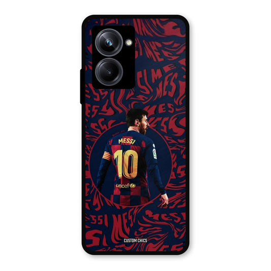Comic Messi Realme 10 Pro Mobile Back Cover - Sports PrintShield Case