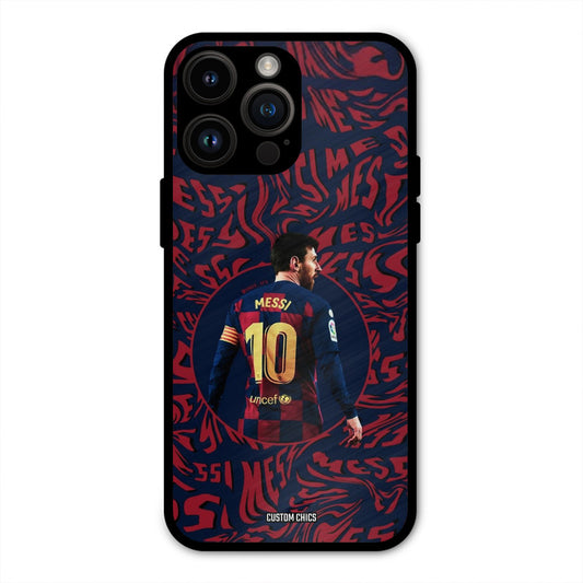 Comic Messi  iPhone 14 Pro Max Mobile Back Cover - Sports PrintShield Case