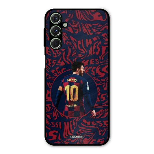 Comic Messi Samsung Galaxy M34 Mobile Back Cover - Sports PrintShield Case