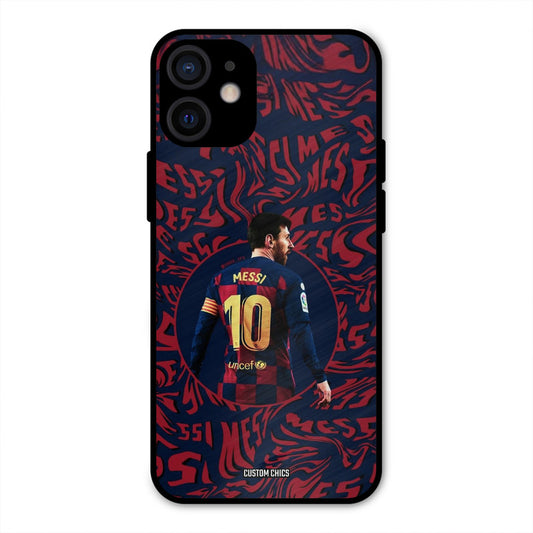 Comic Messi iPhone 12 Mini Mobile Back Cover - Sports PrintShield Case