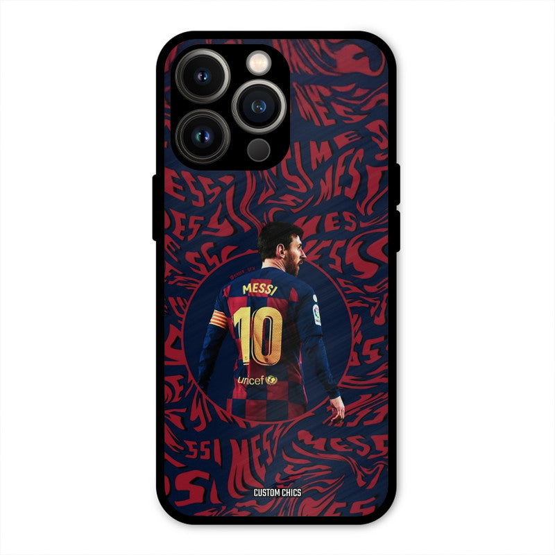 Comic Messi  iPhone 13 Pro Mobile Back Cover - Sports PrintShield Case
