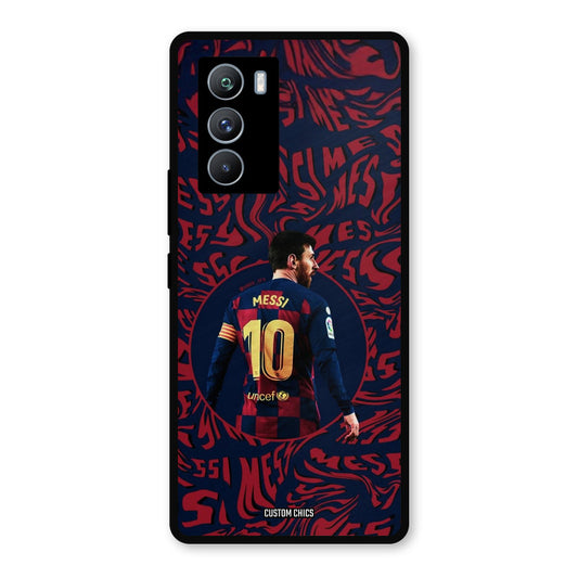 Comic Messi iQOO 9SE Mobile Back Cover - Sports PrintShield Case