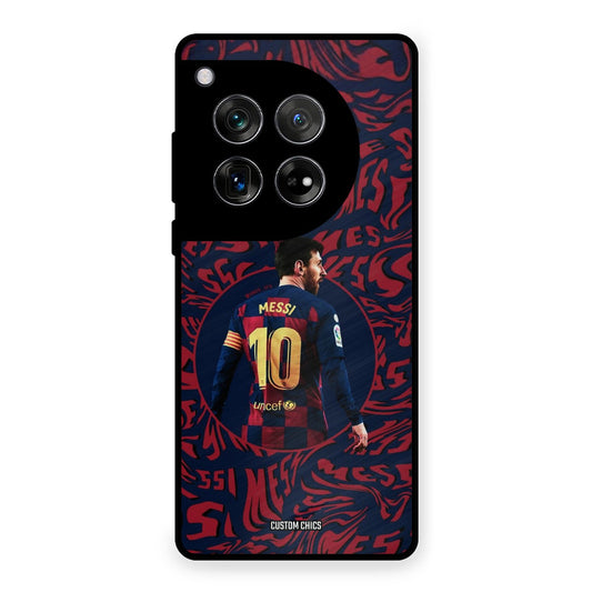 Comic Messi OnePlus 12 Mobile Back Cover - Sports PrintShield Case