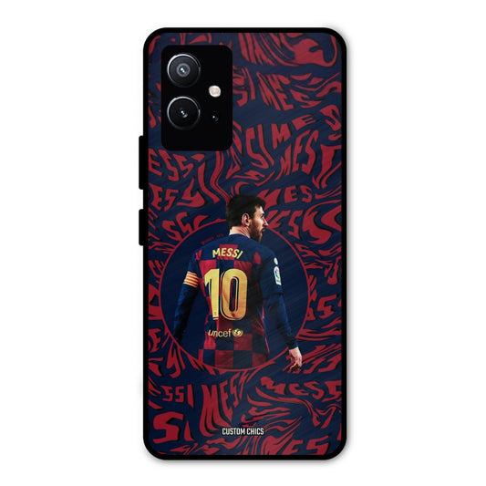Comic Messi Vivo Y75 5G Mobile Back Cover - Sports PrintShield Case