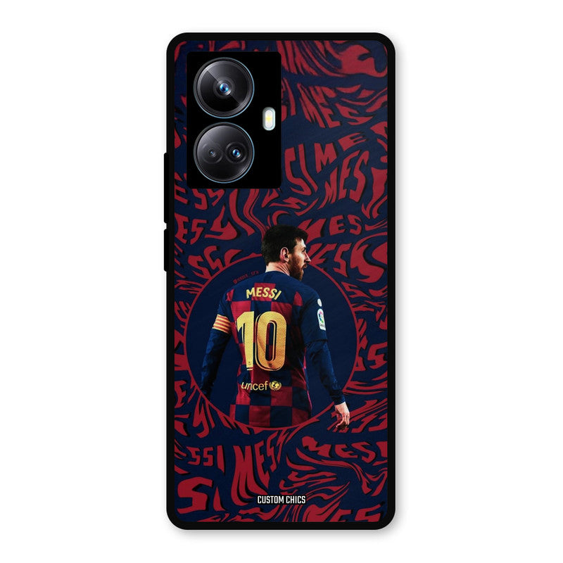 Comic Messi Realme 10 Pro Plus Mobile Back Cover - Sports PrintShield Case