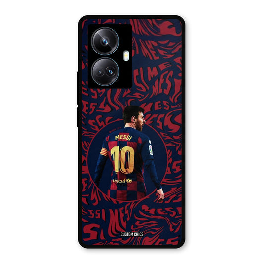 Comic Messi Realme 10 Pro Plus Mobile Back Cover - Sports PrintShield Case