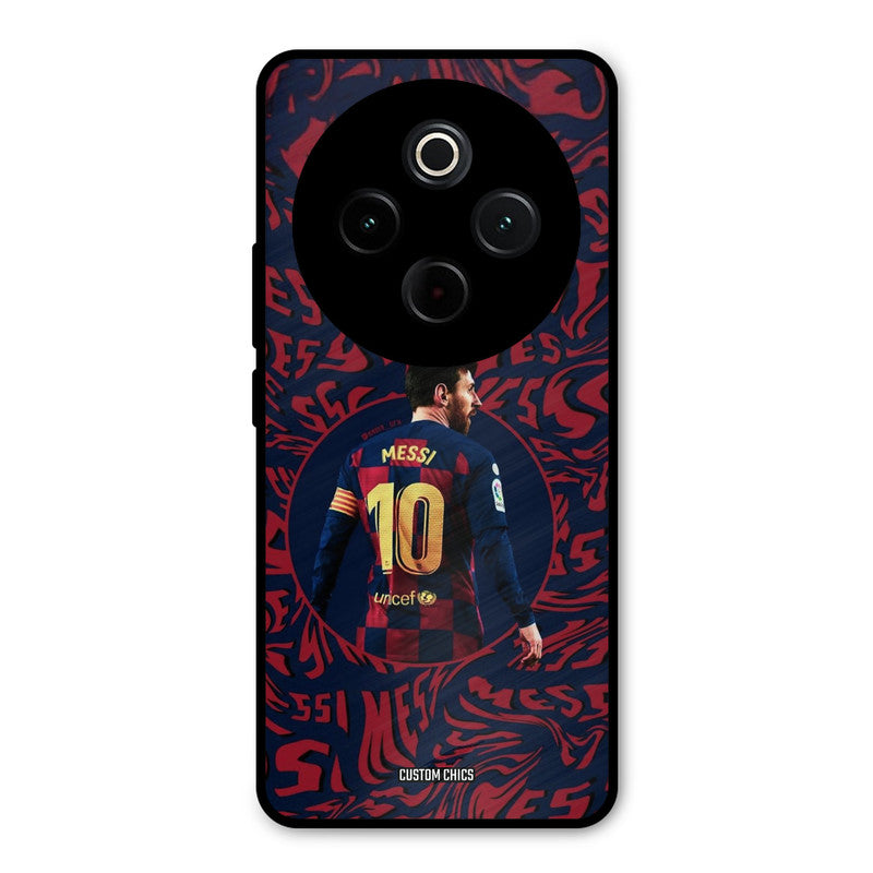 Comic Messi iQoo Z10 Mobile Back Cover - Sports PrintShield Case