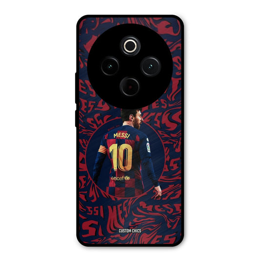 Comic Messi iQoo Z10 Mobile Back Cover - Sports PrintShield Case