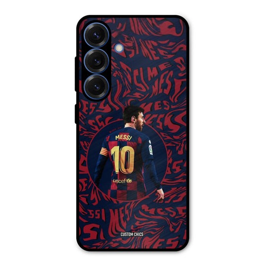 Comic Messi Samsung Galaxy S25 Plus Mobile Back Cover - Sports PrintShield Case