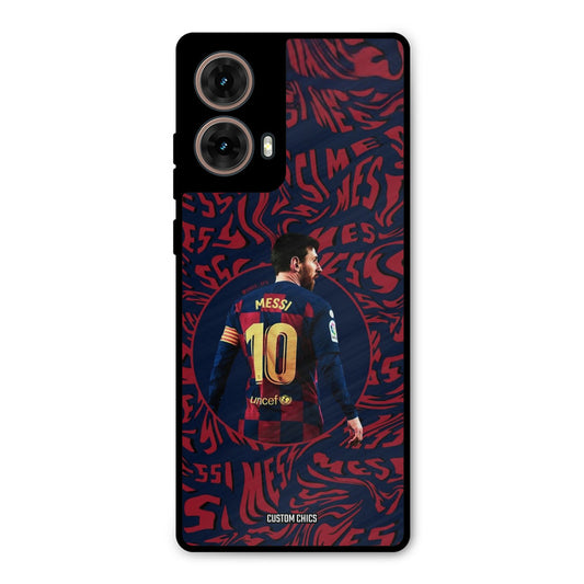 Comic Messi Moto G85 Mobile Back Cover - Sports PrintShield Case