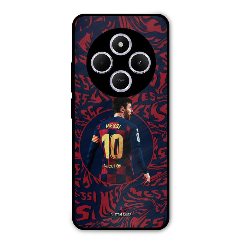 Comic Messi Poco M7 Mobile Back Cover - Sports PrintShield Case