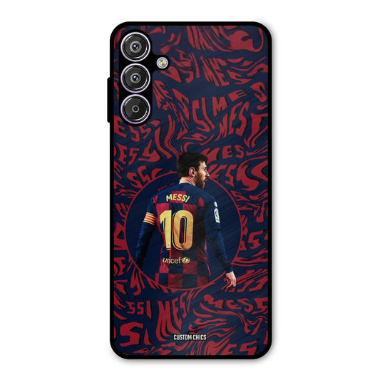 Comic Messi Samsung Galaxy F15 Mobile Back Cover - Sports PrintShield Case