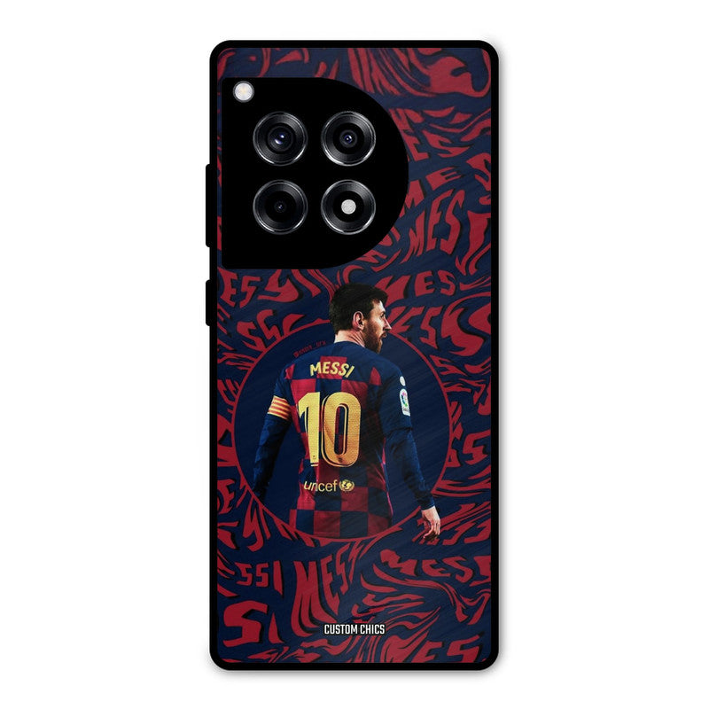 Comic Messi OnePlus 12R Mobile Back Cover - Sports PrintShield Case