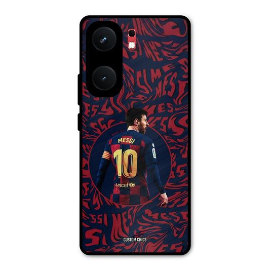 Comic Messi iQOO Neo 9 Pro Mobile Back Cover - Sports PrintShield Case