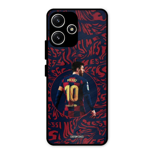 Comic Messi Redmi 12 5G Mobile Back Cover - Sports PrintShield Case