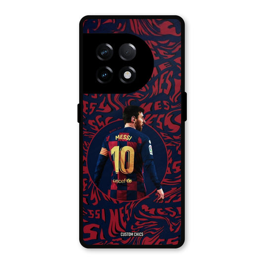 Comic Messi OnePlus 11R Mobile Back Cover - Sports PrintShield Case