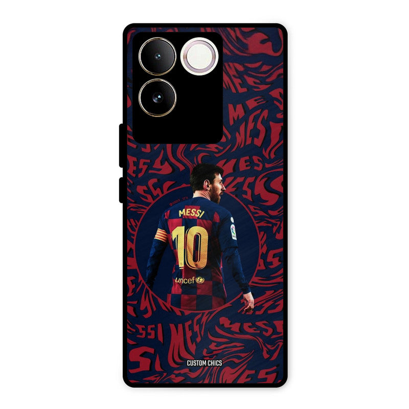 Comic Messi Vivo T2 Pro Mobile Back Cover - Sports PrintShield Case