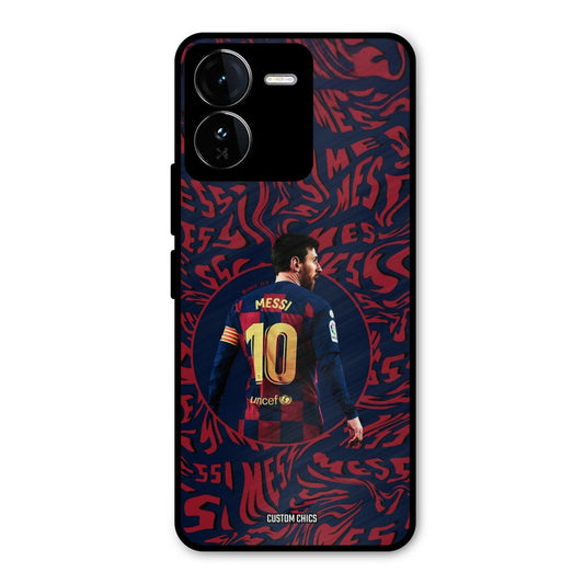 Comic Messi iQOO Z9 Mobile Back Cover - Sports PrintShield Case