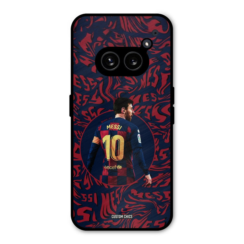 Comic Messi Nothing Phone 2a Mobile Back Cover - Sports PrintShield Case