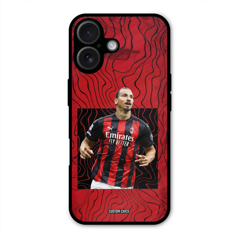 Cool Ibrahimovic  iPhone 16 Mobile Back Cover - Sports PrintShield Case