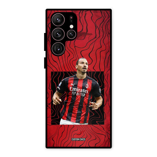 Cool Ibrahimovic Samsung Galaxy S22 Ultra Mobile Back Cover - Sports PrintShield Case