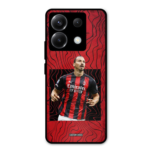Cool Ibrahimovic Poco X6 Mobile Back Cover - Sports PrintShield Case