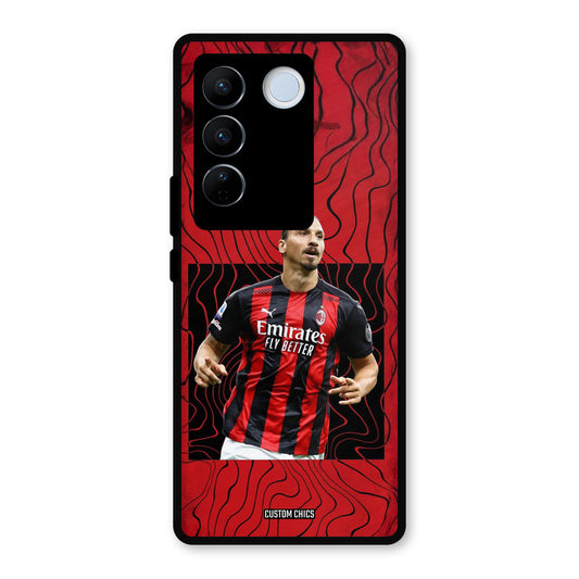 Cool Ibrahimovic Vivo V27 Pro Mobile Back Cover - Sports PrintShield Case