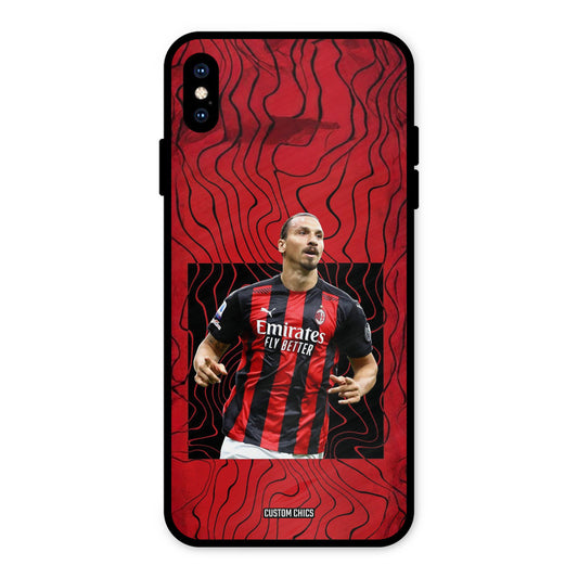 Cool Ibrahimovic iPhone XS Max Mobile Back Cover - Sports PrintShield Case