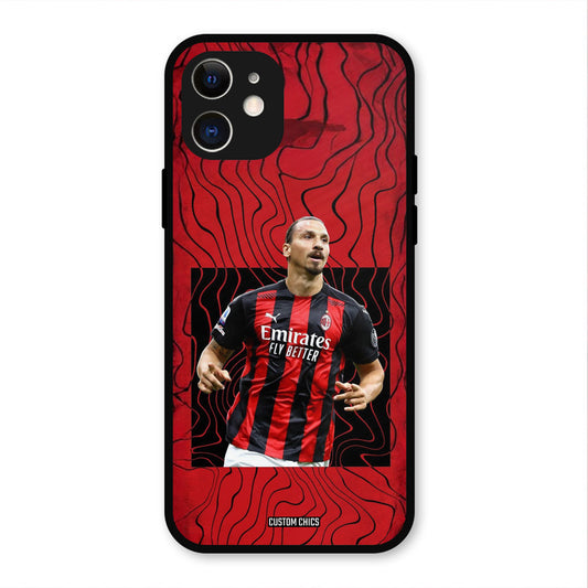 Cool Ibrahimovic  iPhone 12 Mobile Back Cover - Sports PrintShield Case