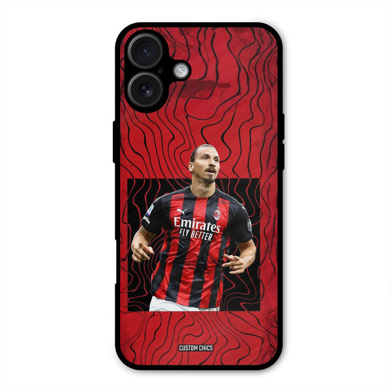 Cool Ibrahimovic  iPhone 16 Plus Mobile Back Cover - Sports PrintShield Case