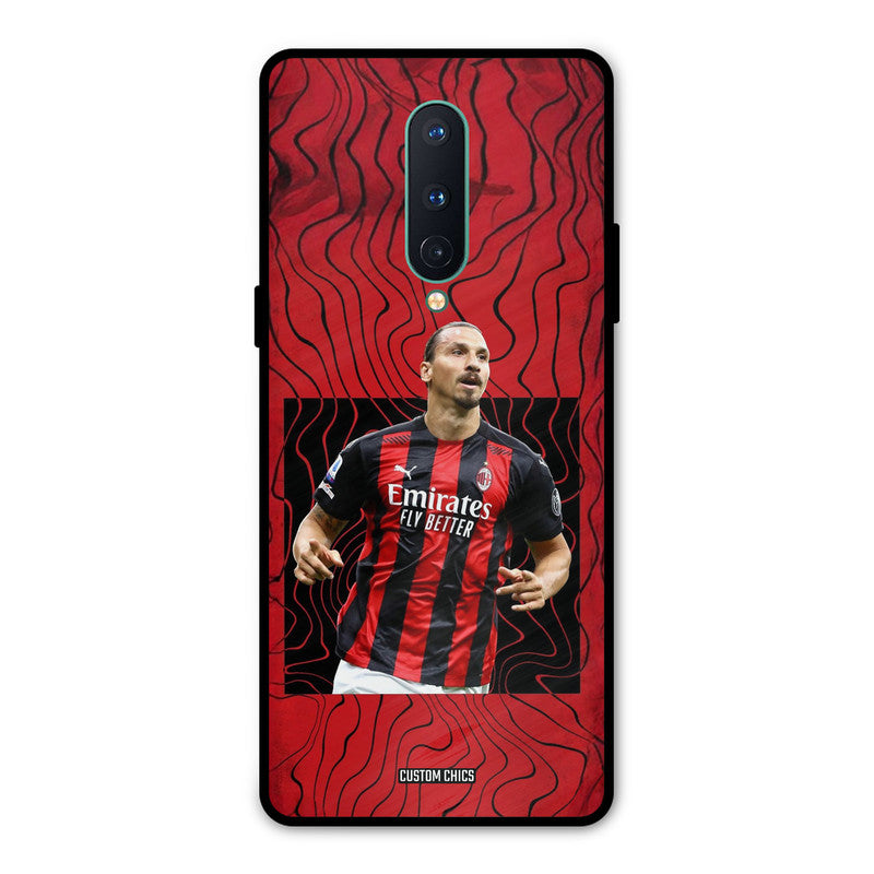 Cool Ibrahimovic Oneplus 8 Mobile Back Cover - Sports PrintShield Case