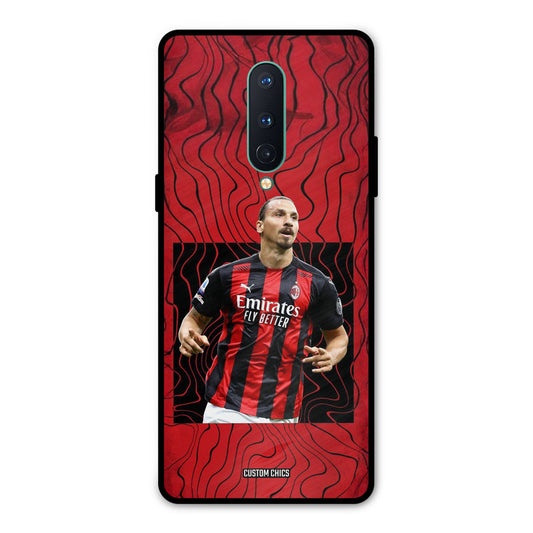 Cool Ibrahimovic Oneplus 8 Mobile Back Cover - Sports PrintShield Case