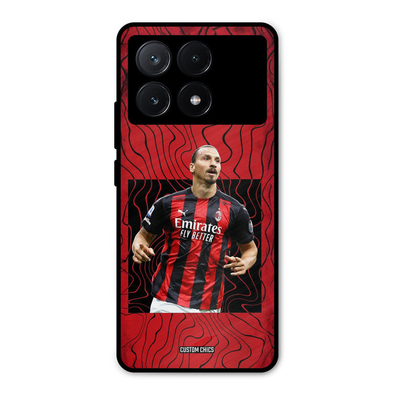 Cool Ibrahimovic Poco X6 Pro Mobile Back Cover - Sports PrintShield Case
