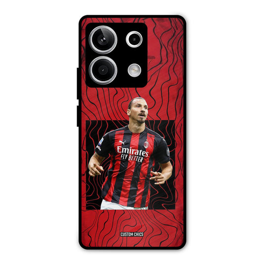 Cool Ibrahimovic Redmi Note 13 5G Mobile Back Cover - Sports PrintShield Case