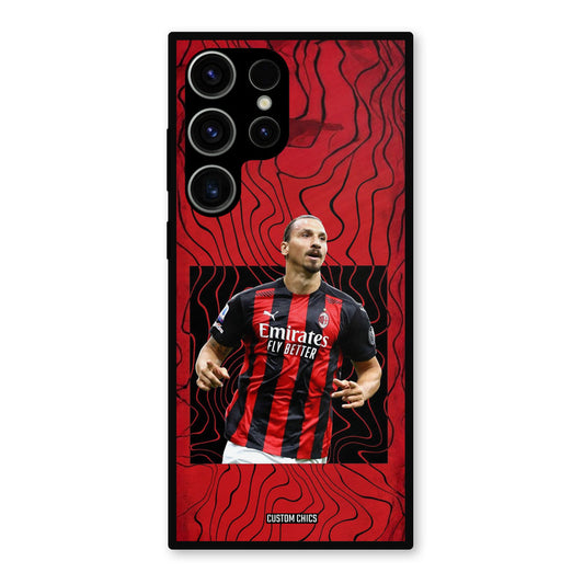 Cool Ibrahimovic Samsung Galaxy S23 Ultra Mobile Back Cover - Sports PrintShield Case
