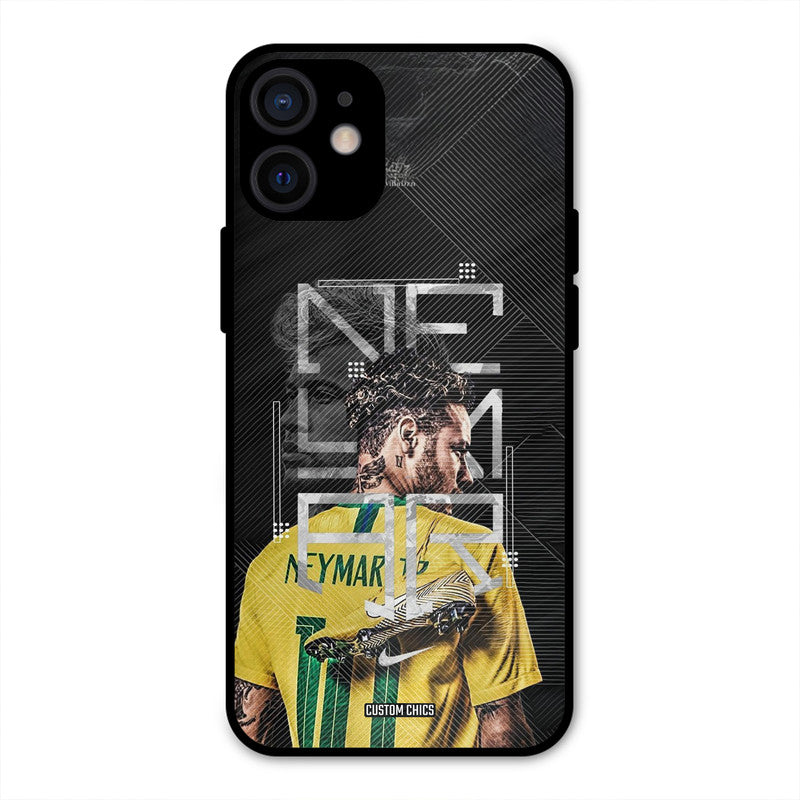 Cool Neymar iPhone 12 Mini Mobile Back Cover - Sports PrintShield Case