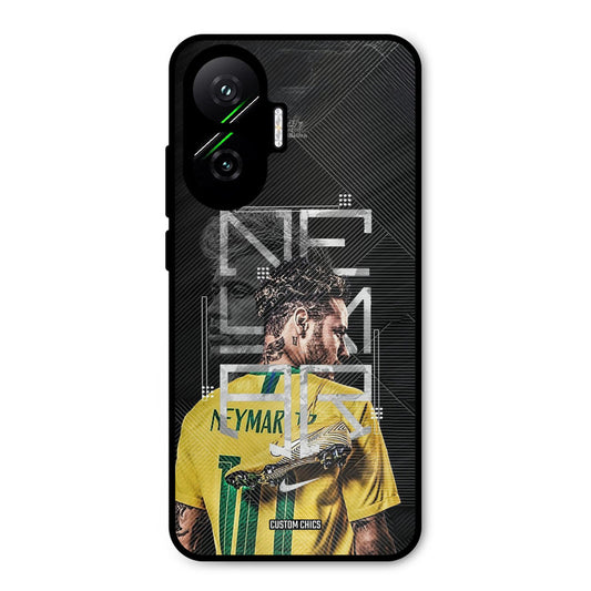 Golden Messi Poco F7 5G Mobile Back Cover - Sports PrintShield Case