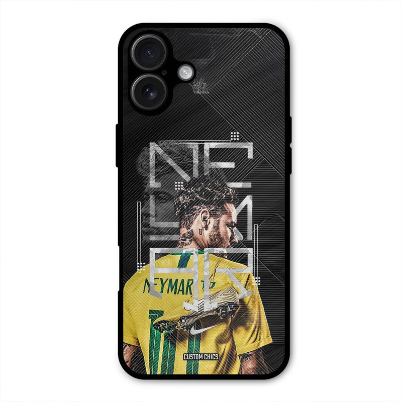 Cool Neymar  iPhone 16 Plus Mobile Back Cover - Sports PrintShield Case