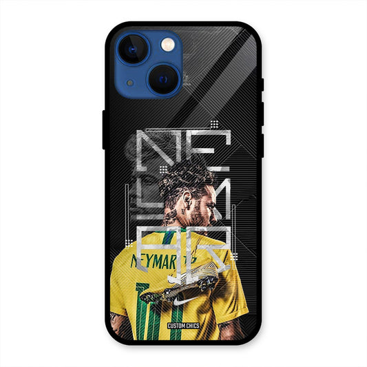 Cool Neymar iPhone 13 Mini Mobile Back Cover - Sports PrintShield Case