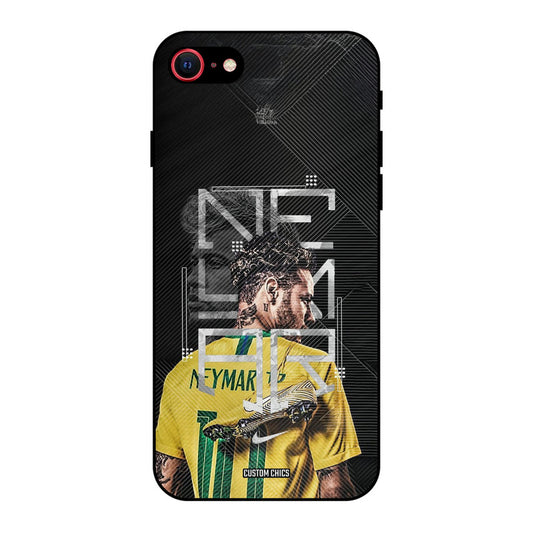 Cool Neymar iPhone SE 2020 Mobile Back Cover - Sports PrintShield Case
