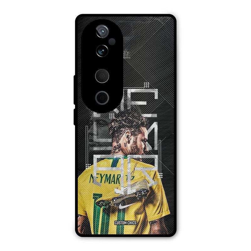 Cool Neymar Vivo V40 Mobile Back Cover - Sports PrintShield Case