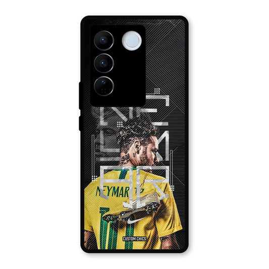 Cool Neymar Vivo V27 Pro Mobile Back Cover - Sports PrintShield Case