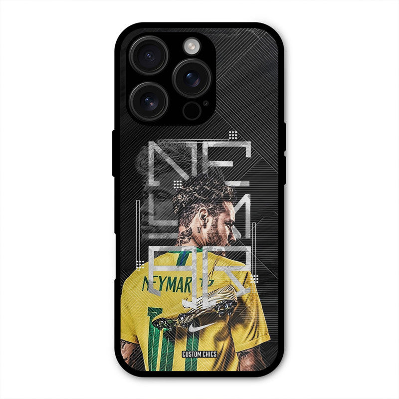 Cool Neymar  iPhone 16 Pro Mobile Back Cover - Sports PrintShield Case