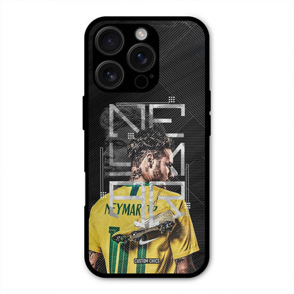 Cool Neymar  iPhone 16 Pro Mobile Back Cover - Sports PrintShield Case