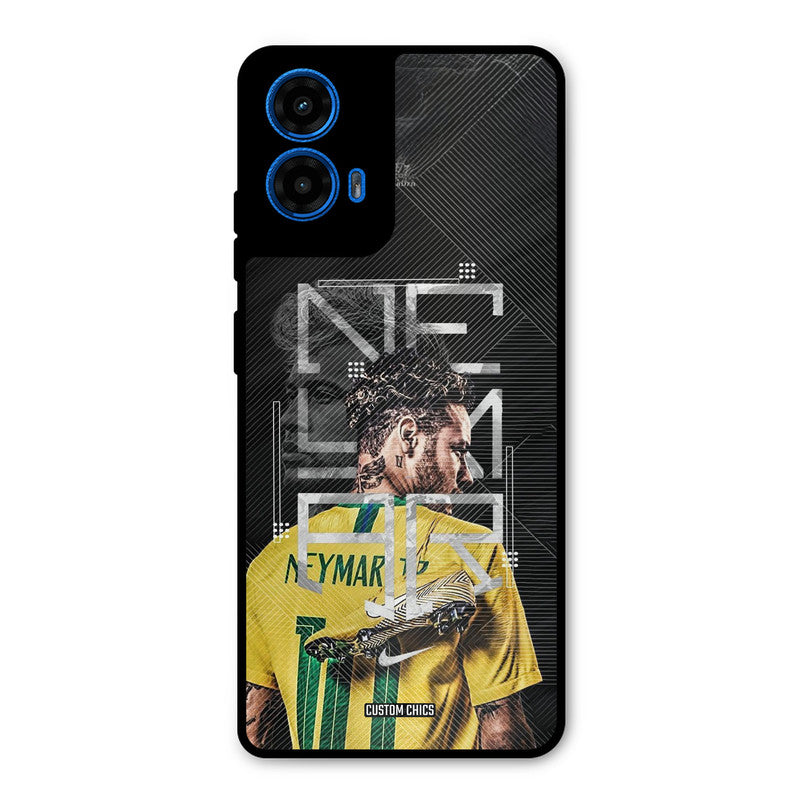 Cool Neymar Moto G45 Mobile Back Cover - Sports PrintShield Case