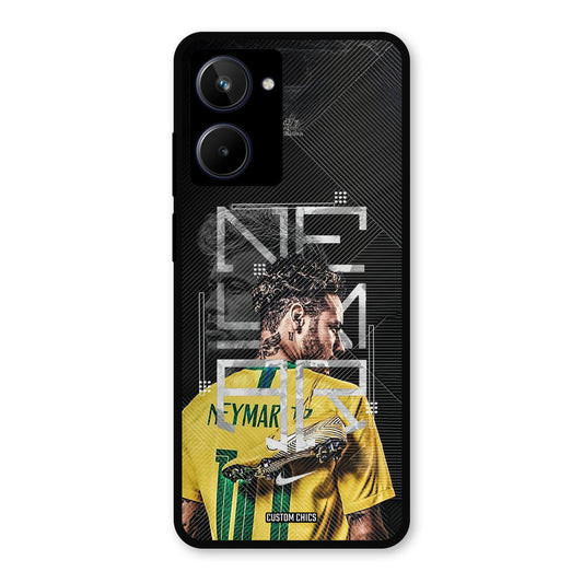 Cool Neymar Realme 10 Mobile Back Cover - Sports PrintShield Case