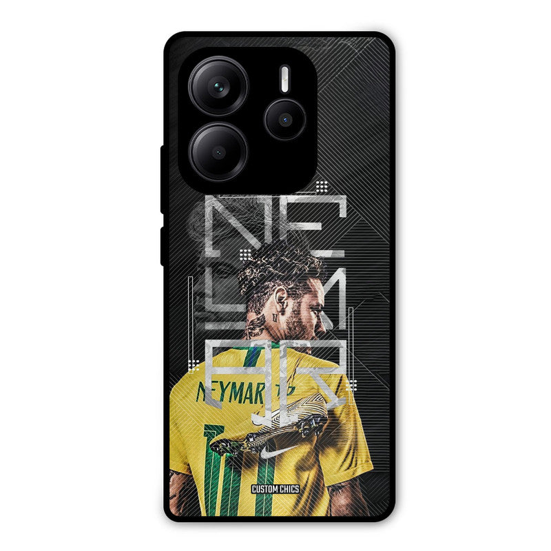 Cool Neymar Redmi Note 14 Mobile Back Cover - Sports PrintShield Case